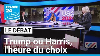 Émission spéciale élection américaine  Trump ou Harris lheure du choix • FRANCE 24 [upl. by Abijah]