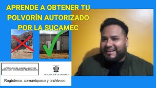 Aprende a obtener tu polvorín autorizado por la SUCAMEC [upl. by Og936]