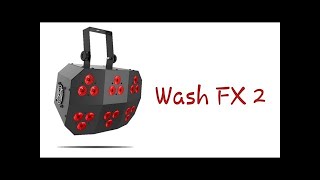 CHAUVET WASH FX 2 lighting Play amp Programming Tip [upl. by Yrrah483]