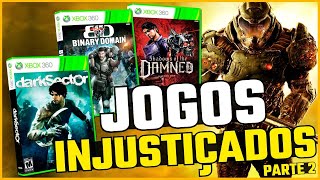 Jogos INJUSTIÇADOS e DESCONHECIDOS do XBOX 360  PARTE 2 [upl. by Nierman908]