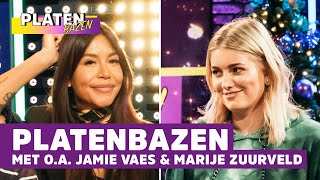 Jaimie Vaes Marije Zuurveld Koen K en Danny Froger gaan los in de kerstspecial  PLATENBAZEN S2E4 [upl. by Bel]