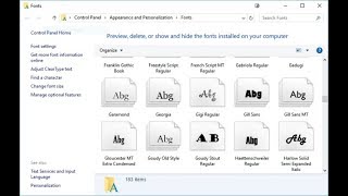 How to Change Default System font in Windows 108187 [upl. by Ardnasil243]