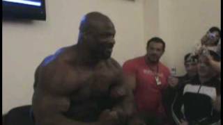 Ronnie Coleman no Brasil Maio Junho 2008 [upl. by Notwen]