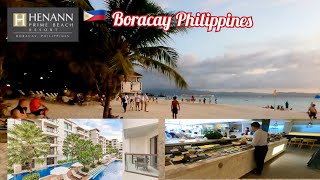 🇵🇭Boracay Henann Prime Beach Resort Beachfront Station 1 Philippines [upl. by Bette]