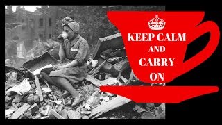 Keep Calm and Carry On  primary school song to teach children HISTORY  WW2  WORLD WAR 2 [upl. by Dlanigger385]