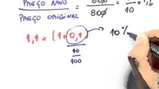 Me Salva FIN06  Matemática financeira exercícios resolvidos envolvendo porcentagem 1 [upl. by Rosabel]