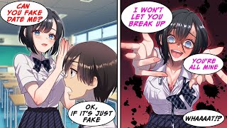 Manga Dub The proper student president asked me to be her fake boyfriend to avoid getting hit on [upl. by Rramed984]