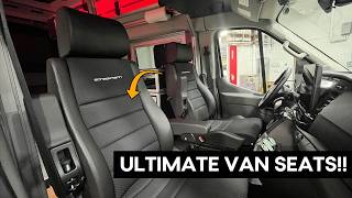 Ultimate Campervan Seats ScheelMann seats for Ford Transit van conversion [upl. by Ekihc]