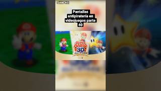 Pantallas antipiratería en videojuegos parte 40  Super Mario 3D All Stars [upl. by Yruam231]