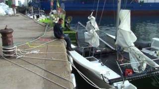 Atlantic Adventure Episode 2 in V8 catamaran [upl. by Alethea]