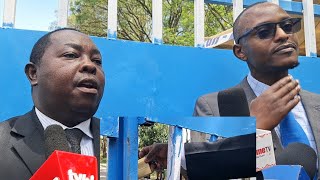 Drama At Nakuru War Memorial Hospital As County Askaris amp Police DISOBEY Court Orders [upl. by Selimah]