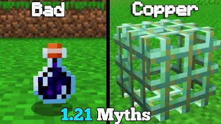 Minecraft 121 Myth You Didnt Know Existed Hindi [upl. by Ardeth]