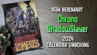 AQW  2024 Calendar HeroMart Unboxing Chrono ShadowSlayer [upl. by Yelknirb]