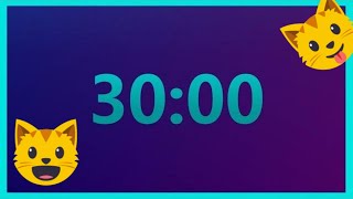 30 minute Timer Countdown [upl. by Ecirahs]