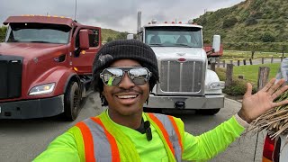 Day In The Life Of A 20 Year Old Dump Truck Driver [upl. by Olva]