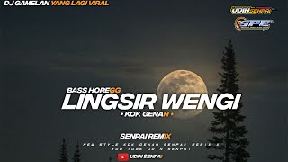 DJ BASS HOREGG LINGSING WENGI  DJ TERBARU 2023 udin senpai [upl. by Ryter]