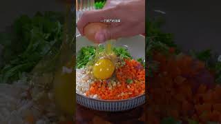 Dont fry enoki mushrooms anymore Try this enoki mushroom meatball Its crispy on the outside [upl. by Israeli]