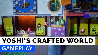 Yoshis Crafted World  Deceptive Doors  Gameplay [upl. by Tija]