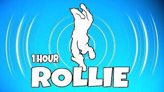 FORTNITE ROLLIE EMOTE AYO amp TEO  ROLLIEROLEX 1 HOUR [upl. by Behah]