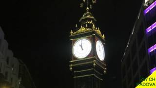 The little Ben clock sounds the 11 pm  Victoria London [upl. by Hedve]