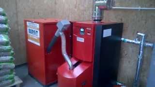 15KW V2 NES PELLET BOILER [upl. by Nadirehs]