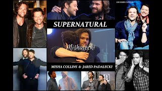 Supernaturals MISHALECKI Fun Slideshow Misha Collins amp Jared Padalecki [upl. by Bittner]