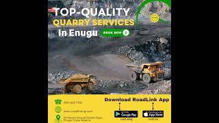 For gravel sand or any other quarry materials RoadLink Quarry Services is here to deliver [upl. by Eekram]