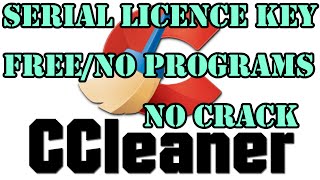 CCleaner PRO  Serial Licence Key ATIVAÇÃOATIVACIONACTIVATION [upl. by Philbert]