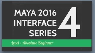 Maya 2016 Interface 4  View Panel [upl. by Eanert886]