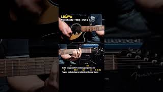 Ligaya  Eraserheads 1993 Easy Guitar Chords Tutorial with Lyrics part 2 SHORTS REELS [upl. by Clausen]