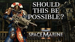 SHOULD THIS ENEMY SPAWN BE POSSIBLE Space Marine 2 Discussion Patch 45 [upl. by Llirrem]