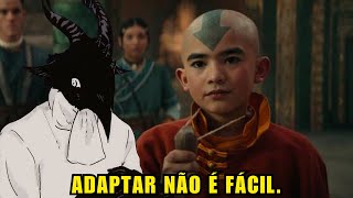 FALANDO SOBRE COMO DETALHES SÃO IMPORTANTES EM ADAPTAÇÕES E Como Avatar Da Netflix Falha Nisso [upl. by Leona]