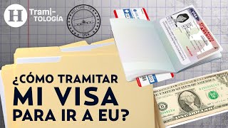 ¿Cómo tramitar mi visa para Estados Unidos Te decimos requisitos documentos y costo  Tramitología [upl. by Sekofski561]