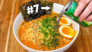 7 Cheap and Easy Ramen Noodle Hacks [upl. by Yroj]