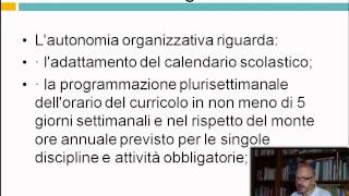 La scuola autonoma  Lezioni di Dirigenza scolastica  29elode [upl. by Eijneb]