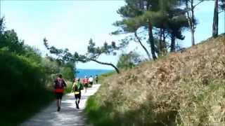 Trail Landes et Bruyères à Erquy [upl. by Rothmuller]