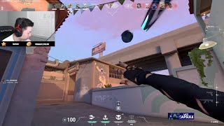 MVP SUNSET 100T DERREK FADE VALORANT RANKED GAMEPLAY Full Match VOD [upl. by Tilda32]