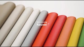 Presenting Saxony New Ecosense coated fabric by Spradling USA [upl. by Tankoos521]