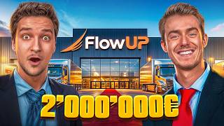 NOTRE ENTREPOT FlowUP à 2 MILLIONS € [upl. by Greenman]