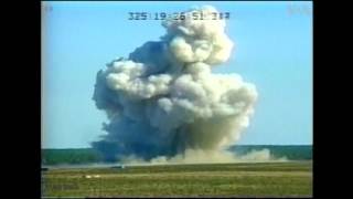 Test video shows massive force of the quotMother of All Bombsquot [upl. by Nogem]