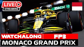 F1 Live Monaco Grand Prix 2024 FP3  Watchalong  Team Radio  Live Timings  Commentary [upl. by Ellainad696]