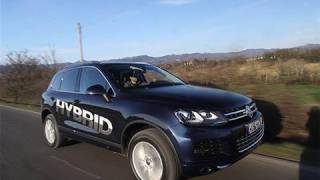 2011 VW Touareg Hybrid first drive review [upl. by Yennep]