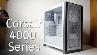 Corsair 4000D Airflow amp 4000X teardown and tour [upl. by Navi]