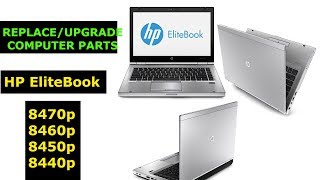 How to Upgrade my Laptop HP Elite Book 8470p 8460p 8440p Wifi adapter RAM upgrade SSD [upl. by Granese]