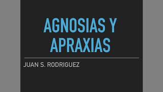 Agnosias y apraxias ¡Todo lo que debes saber [upl. by Anirod]