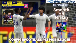 CONFIG EFOOTBALL PES MOBILE 2025 SUPERB  FIX LAG  NO PASSWORD  BY CUMI TV [upl. by Weibel593]