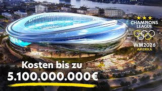 Neue MegaStadien bis 2028 Wer baut das Beste [upl. by Oicneconi]