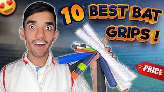 UNBOXING 10 CRICKET BAT GRIPS😍 How to change Bat Grip for FREE🔥 Cricket Cardio Tips [upl. by Bogusz]