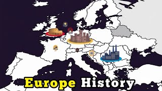 Entire History Of Europe Explained In 6 Minutes [upl. by Supat]