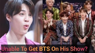 Unable To Get BTS On His Show Jimmy Fallon Had The Best Solution To Still Promote Them🩵 [upl. by Lacie]